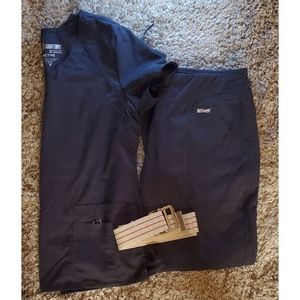 Nursing Scrubs w/ gait belt
